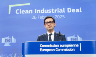 Stéphane Séjourné, vice-président exécutif de la Commission européenne chargé de la stratégie industrielle