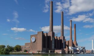 Usine de production du siège social de Volkswagen à Wolfsburg.