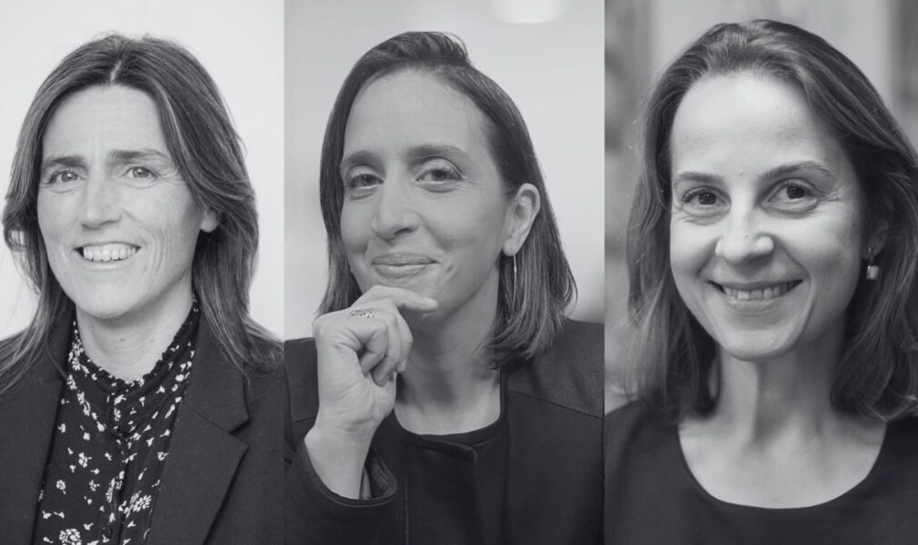 De gauche à droite : Anne-Sophie Fauvet, Claire Mayeux et Caroline Renoux.