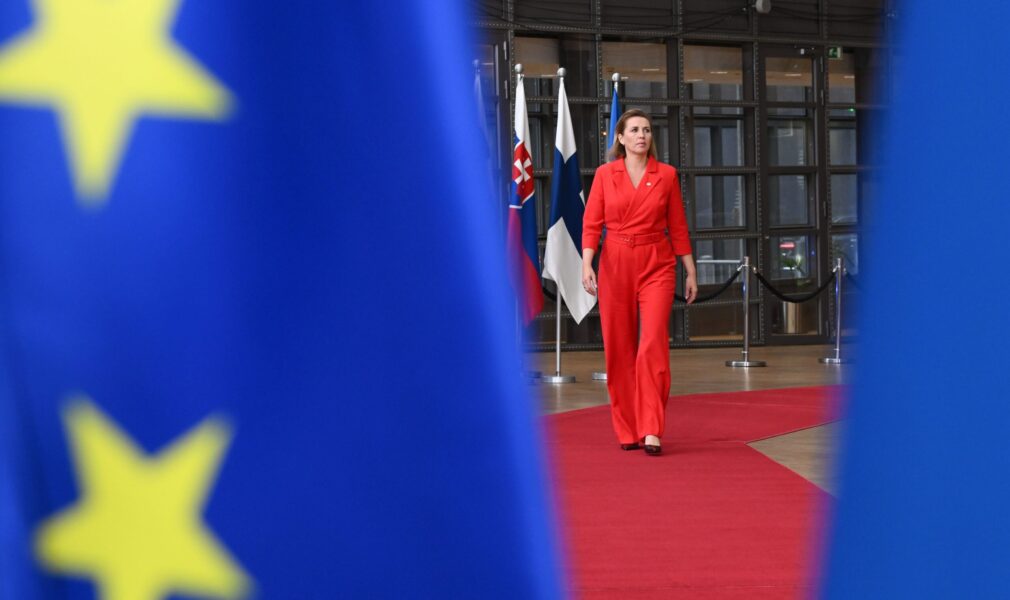 Mette Frederiksen, Première ministre du Danemark.