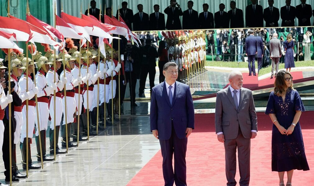 Le président brésilien Lula et le président chinois Xi Jinping, le 20 novembre 2024.