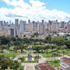 Parc de la République, à Belém, au Brésil.