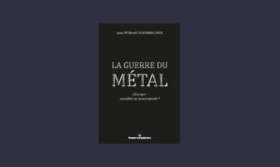 Couverture du livre « La guerre du métal », de Jean Wilfried Diefenbacher.