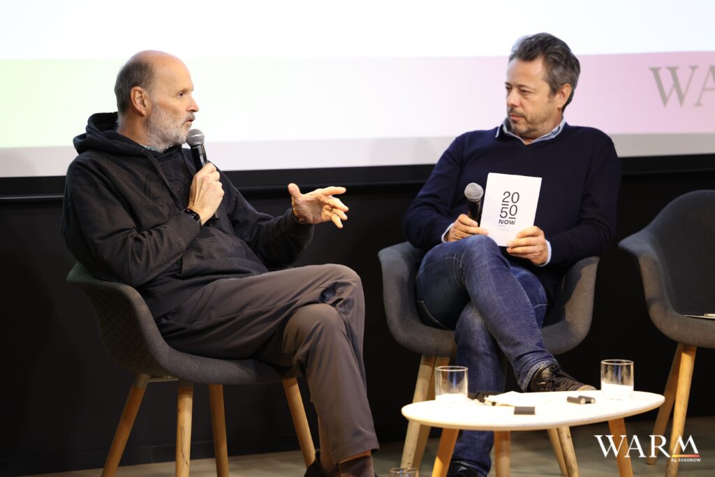 Luc Julia et Sylvain Louradour (2050Now La Maison), le 5 novembre, à Paris.